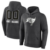 NFL Tampa Bay Buccaneers Personalized Name & Number Monochrome Pullover Hoodie