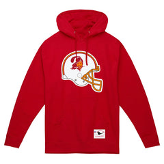 NFL Tampa Bay Buccaneers Helmet Logo Vintage Pullover Hoodie