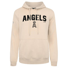 Los Angeles Angels Levelwear Podium Team Arch Pullover Hoodie - Khaki