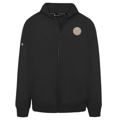 Washington Nationals Levelwear Uphill Oversized Full-Zip Hoodie - Black