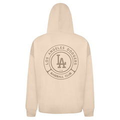 Los Angeles Dodgers Levelwear Uphill Oversized Full-Zip Hoodie - Khaki