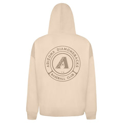 Arizona Diamondbacks Levelwear Uphill Oversized Full-Zip Hoodie - Khaki
