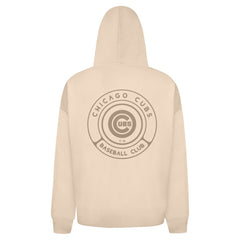 Chicago Cubs Levelwear Uphill Oversized Full-Zip Hoodie - Khaki