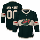 Minnesota Wild Youth Replica Custom Jersey