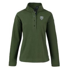 NFL Chicago Bears Cutter & Buck Women's Hunts Point Eco Half-Snap Sweatshirt