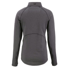 NFL Green Bay Packers Cutter & Buck Women's Peshastin Eco Fleece Recycled Tri-Blend Raglan Half-Zip Jacket