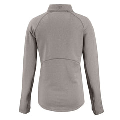 NFL Green Bay Packers Cutter & Buck Women's Peshastin Eco Fleece Recycled Tri-Blend Raglan Half-Zip Jacket