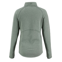 NFL Green Bay Packers Cutter & Buck Women's Peshastin Eco Fleece Recycled Tri-Blend Raglan Half-Zip Jacket