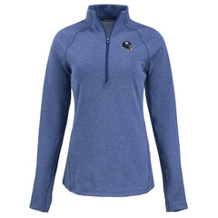 NFL New York Giants Cutter & Buck Women's Peshastin Eco Fleece Recycled Tri-Blend Raglan Half-Zip Jacket