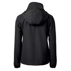 NFL Washington Commanders Cutter & Buck Women's Charter Eco Recycled Half-Zip Hooded Anorak Jacket