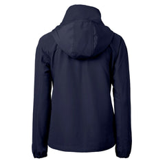 NFL Buffalo Bills Cutter & Buck Women's Charter Eco Recycled Half-Zip Hooded Anorak Jacket