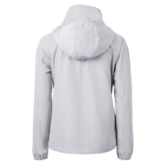 NFL Denver Broncos Cutter & Buck Women's Charter Eco Recycled Half-Zip Hooded Anorak Jacket
