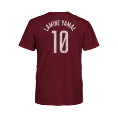 Lamine Yamal Barcelona 1863FC Youth Player Name & Number T-Shirt / Soccer Sale