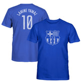 Lamine Yamal Barcelona 1863FC Youth Player Name & Number T-Shirt / Soccer New