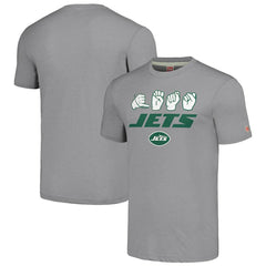 NFL New York Jets Homage Unisex The NFL ASL Collection by Love Sign American Sign Language T-Shirt