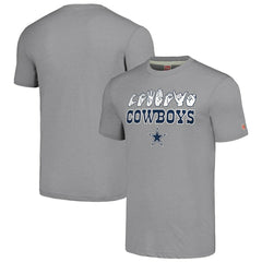 NFL Dallas Cowboys Homage Unisex The NFL ASL Collection by Love Sign American Sign Language T-Shirt