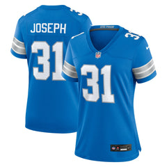 NFL Detroit Lions Kerby Joseph Women's Team Game Jersey