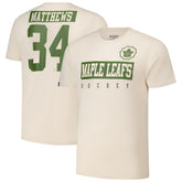 Auston Matthews Toronto Maple Leafs Levelwear 2024 NHL Military Appreciation Richmond Delta Player Name & Number T-Shirt
