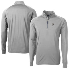 NFL Atlanta Falcons Cutter & Buck Adapt Eco DryTec Raglan Quarter-Zip Jacket