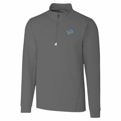 NFL Detroit Lions Cutter & Buck Traverse Stretch Quarter-Zip Top