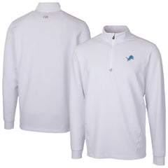 NFL Detroit Lions Cutter & Buck Traverse Stretch Quarter-Zip Top