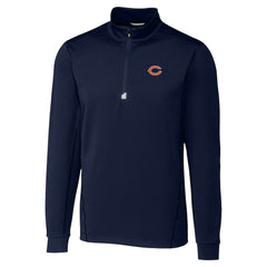 NFL Chicago Bears Cutter & Buck Traverse Stretch Quarter-Zip Top