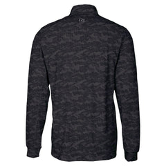 NFL Baltimore Ravens Cutter & Buck Traverse Camo Print Stretch Quarter-Zip Top