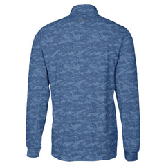 NFL Denver Broncos Cutter & Buck Traverse Camo Print Stretch Quarter-Zip Top
