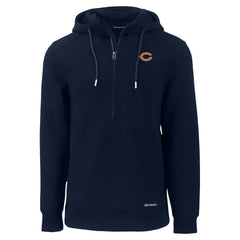 NFL Chicago Bears Cutter & Buck Roam Eco Recycled Half-Zip Hoodie