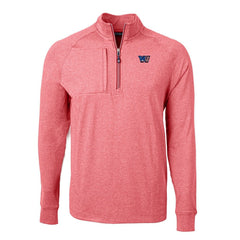 NFL Washington Commanders Cutter & Buck Big & Tall Adapt Eco Raglan Quarter-Zip Jacket