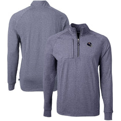 NFL Chicago Bears Cutter & Buck Big & Tall Adapt Eco Raglan Quarter-Zip Jacket