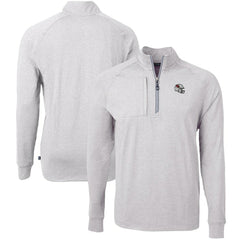 NFL Arizona Cardinals Cutter & Buck Big & Tall Adapt Eco Raglan Quarter-Zip Jacket