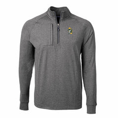 NFL Green Bay Packers Cutter & Buck Big & Tall Adapt Eco Raglan Quarter-Zip Jacket
