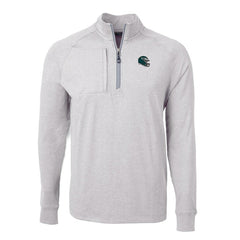 NFL Philadelphia Eagles Cutter & Buck Big & Tall Adapt Eco Raglan Quarter-Zip Jacket