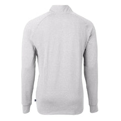 NFL Denver Broncos Cutter & Buck Big & Tall Adapt Eco Raglan Quarter-Zip Jacket
