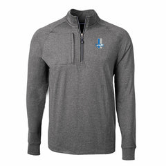 NFL Detroit Lions Cutter & Buck Big & Tall Adapt Eco Raglan Quarter-Zip Jacket