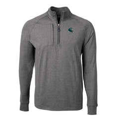 NFL Philadelphia Eagles Cutter & Buck Big & Tall Adapt Eco Raglan Quarter-Zip Jacket