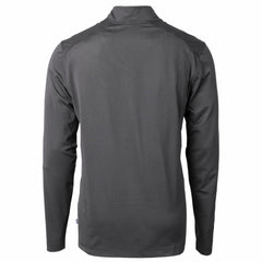 NFL Tampa Bay Buccaneers Cutter & Buck Big & Tall Virtue Eco Pique Micro Stripe Tri-Blend Quarter-Zip Jacket