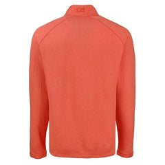 NFL Cincinnati Bengals Cutter & Buck Peshastin Eco Fleece Tri-Blend Raglan Recycled Quarter-Zip Jacket