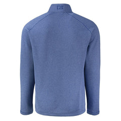 NFL Seattle Seahawks Cutter & Buck Peshastin Eco Fleece Tri-Blend Raglan Recycled Quarter-Zip Jacket