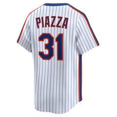 Mike Piazza New York Mets Throwback Cooperstown Collection Limited Jersey - White | Nike