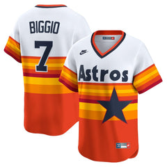 Craig Biggio Houston Astros Throwback Cooperstown Collection Limited Player Jersey - White | Nike
