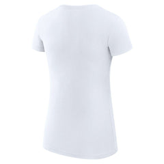 Denver Nuggets G-III 4Her by Carl Banks Women's Super-Slim Fit Lightweight Leopard Heart T-Shirt sale - White discount