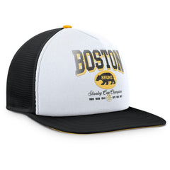 Boston Bruins Fanatics Decades Collection Foam Front Snapback Hat