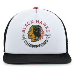 Chicago Blackhawks Fanatics Decades Collection Foam Front Snapback Hat