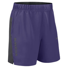 NFL Baltimore Ravens Woven Victory Dri-FIT Shorts