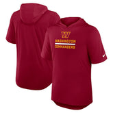 NFL Washington Commanders Lockup Tri-Blend Hoodie T-Shirt