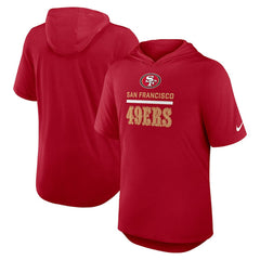 NFL San Francisco 49ers Lockup Tri-Blend Hoodie T-Shirt