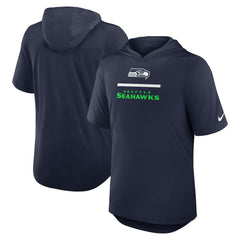 NFL Seattle Seahawks Lockup Tri-Blend Hoodie T-Shirt