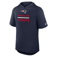 NFL New England Patriots Lockup Tri-Blend Hoodie T-Shirt